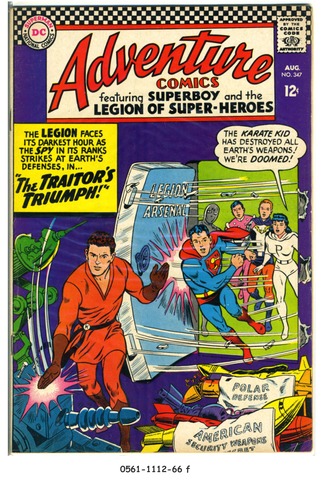 ADVENTURE COMICS #347 © 1966 DC Comics
